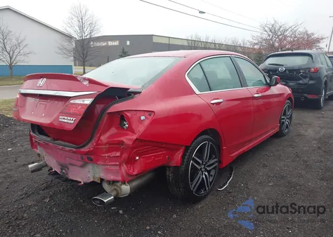 2017 Honda Accord Sport Se from USA, damaged, VIN 1HGCR2F15HA087075